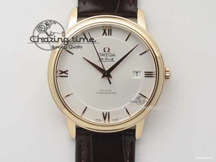 0327 Modern Seamaster 300M 007 YG URF 1:1 Best Edition White Dial Ceramic Bezel On Nylon Strap A 8115